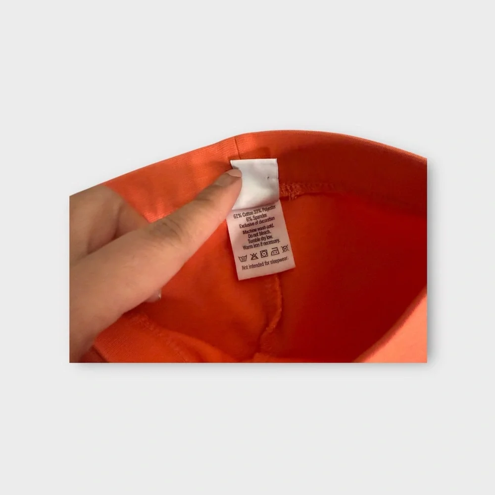 Janie and Jack Coral Button Cuff Ponte Pants